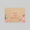 Faire-part Mariage Bohème | Faire-part Mariage Champêtre^Planet cards Marguerites et Roses