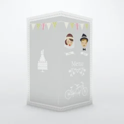 Menu De Mariage^Planet cards Mariés hipster