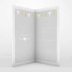 Menu De Mariage^Planet cards Mariés hipster