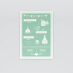 Faire-part Mariage Original | Gamme Complète^Planet cards Mariés hipster