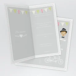 Menu De Mariage^Planet cards Mariés hipster