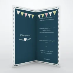 Menu De Mariage^Planet cards Mariés hipster