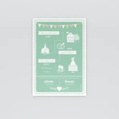 Faire-part Mariage Original | Gamme Complète^Planet cards Mariés hipster