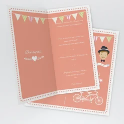 Menu De Mariage^Planet cards Mariés hipster