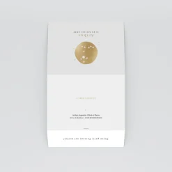 Faire-part Naissance Fille | Faire-part Naissance Garçon^Planet cards Médaillon Constellation Poisson