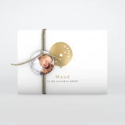 Faire-part Naissance Fille | Faire-part Naissance Garçon^Planet cards Médaillon Constellation Scorpion