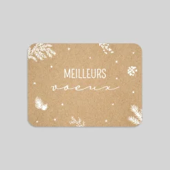 Carte De Vœux Nature | Carte De Vœux Photo^Planet cards Meilleurs Voeux Kraft