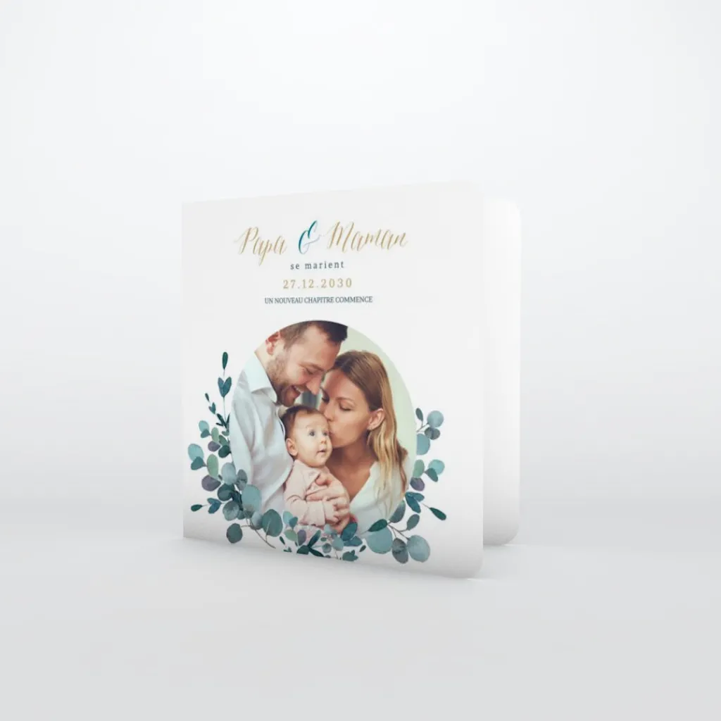 Faire-part Mariage Champêtre^Planet cards Mes Parents Se Marient