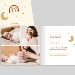 Faire-part Naissance Fille | Faire-part Naissance Garçon^Planet cards Mobile Lune