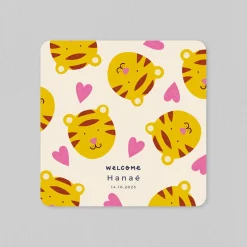Faire-part Naissance Animaux | Créations En Collaboration^Planet cards Mon Bébé Tigre