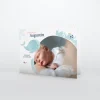 Faire-part Naissance Animaux | Faire-part Naissance Garçon^Planet cards Mon Doudou Baleine Turquoise
