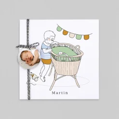 Créations En Collaboration | Faire-part Naissance Garçon^Planet cards Mon grand Frère