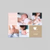 Carte Remerciement Naissance Fille^Planet cards Mon Petit Certificat