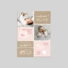 Faire-part Naissance Original | Faire-part Naissance Fille^Planet cards Mon Petit Certificat