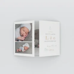 Faire-part Naissance Animaux | Faire-part Naissance Garçon^Planet cards Mon Petit Lapin