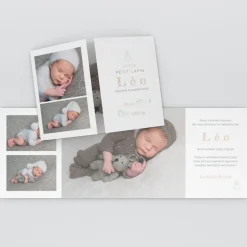 Faire-part Naissance Animaux | Faire-part Naissance Garçon^Planet cards Mon Petit Lapin