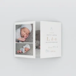 Faire-part Naissance Animaux | Faire-part Naissance Garçon^Planet cards Mon Petit Lapin