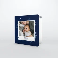 Faire-part Naissance Animaux | Créations En Collaboration^Planet cards Mon Petit Poisson Bleu