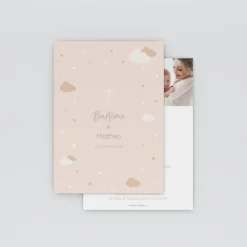 Faire-part Baptême Civil^Planet cards Mon Univers Tout Doux
