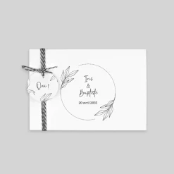 Faire-part Mariage Champêtre | Gamme Complète^Planet cards Motif Tampon