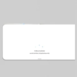 Faire-part Baptême Civil | Gamme Complète^Planet cards Multiphoto étoilé