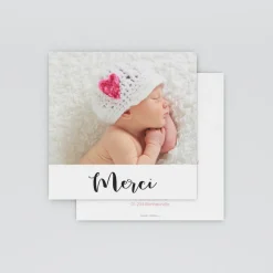 Carte Remerciement Naissance Classique^Planet cards Naissance Magnifique