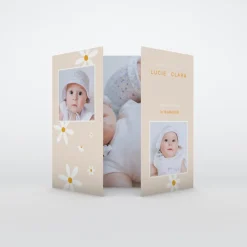 Faire-part Naissance Jumeaux^Planet cards Nos Petites Fleurs