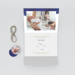 Faire-part Naissance Original | Faire-part Naissance Fille^Planet cards Notre Univers