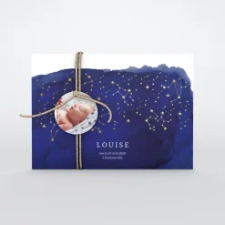 Faire-part Naissance Original | Faire-part Naissance Fille^Planet cards Notre Univers