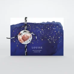 Faire-part Naissance Original | Faire-part Naissance Fille^Planet cards Notre Univers