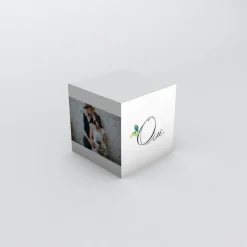 Boîte À Dragées Mariage^Planet cards Oui Fleuri