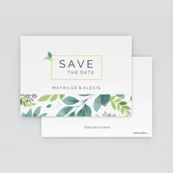 Save The Date^Planet cards Oui Fleuri