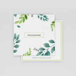 Programme De Mariage^Planet cards Oui Fleuri