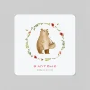 Faire-part Baptême Champêtre^Planet cards Ours des Bois