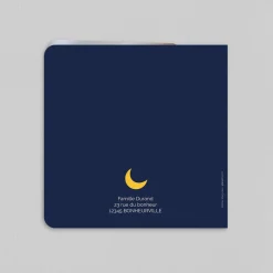 Faire-part Naissance Animaux | Faire-part Naissance Original^Planet cards Ourson Endormi