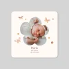 Faire-part Naissance Animaux | Faire-part Naissance Fille^Planet cards Papillons et Fleurs