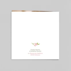 Faire-part Naissance Animaux | Faire-part Naissance Fille^Planet cards Papillons Roses