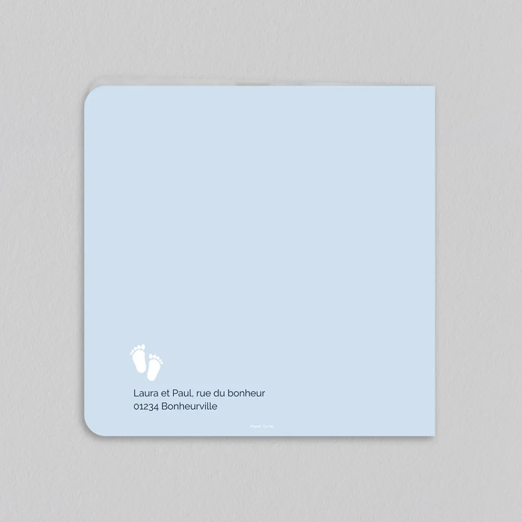 Faire-part Naissance Garçon^Planet cards Pastille Et Doux Petits Pieds