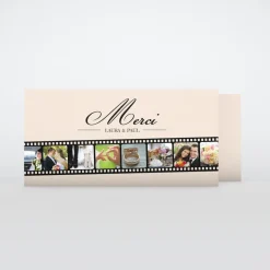 Carte Remerciement Mariage Originale^Planet cards Pellicule