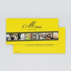 Carte Remerciement Mariage Originale^Planet cards Pellicule