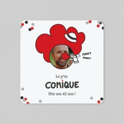 Carte Invitation Anniversaire Adulte Originale^Planet cards Petit comique