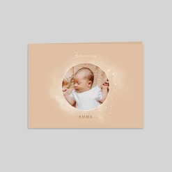 Faire-part Naissance Original | Faire-part Naissance Fille^Planet cards Petit Cosmos Fille