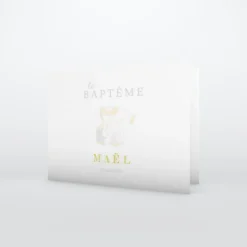 Faire-part Baptême Garçon^Planet cards Petit Habit