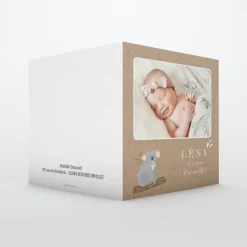 Faire-part Naissance Animaux^Planet cards Petit Koala