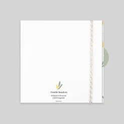 Faire-part Baptême Champêtre^Planet cards Petit Mimosa Champêtre