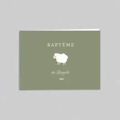 Faire-part Baptême Civil | Faire-part Baptême Garçon^Planet cards Petit Mouton