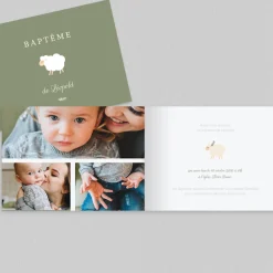 Faire-part Baptême Civil | Faire-part Baptême Garçon^Planet cards Petit Mouton