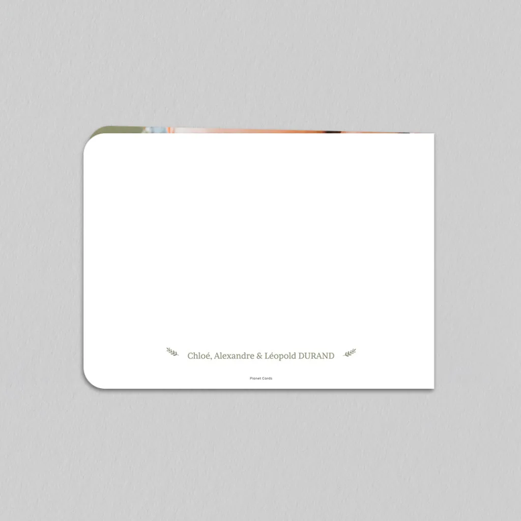 Faire-part Baptême Civil | Faire-part Baptême Garçon^Planet cards Petit Mouton