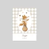 Faire-part Naissance Animaux | Faire-part Naissance Fille^Planet cards Petit Renard du cirque