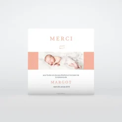 Carte Remerciement Naissance Classique | Carte Remerciement Naissance Magnet^Planet cards Petite Couronne